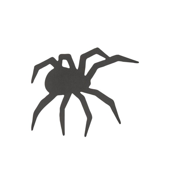 Halloween Silhouette Cut Out Decoration Spiders 15 Count Wall Window Door Party - Picture 2 of 6